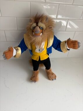 1992 Disney Beauty & the Beast plush